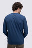 Macpac Men's Graphic Fairtrade Organic Cotton Long Sleeve T-Shirt, Insignia Blue, hi-res