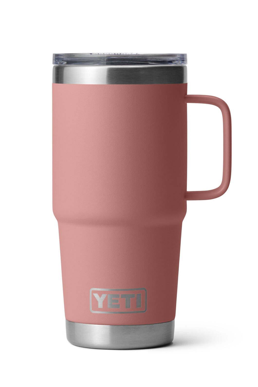 YETI® 20 oz Travel Mug with Stronghold Lid, Sandstone Pink, hi-res