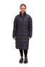 Macpac Women's Aurora Long Hooded Down Coat, Periscope, hi-res