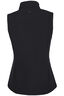 Macpac Sabre Softshell Vest &mdash; Women's, Black, hi-res