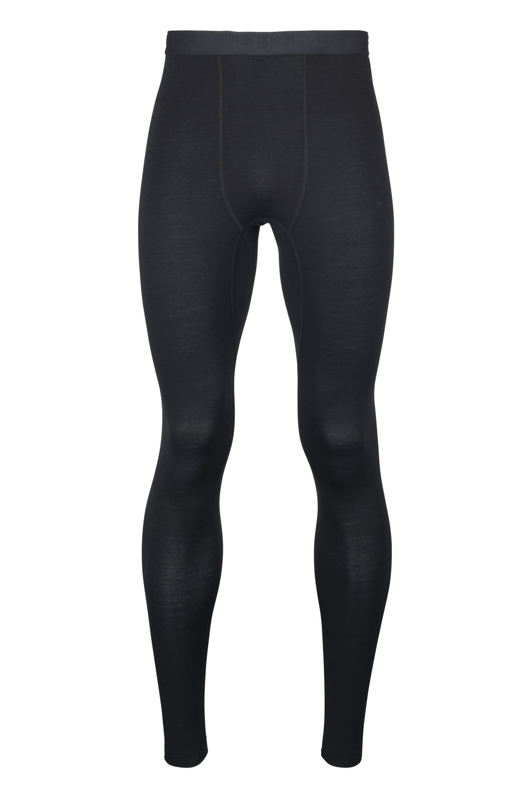 Macpac Men's 180 Merino Long Johns, Black, hi-res