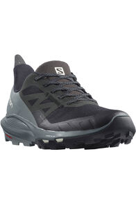 Salomon Women's Outpulse GTX Hiking Shoes, Black/Stormy Weather/Vanilla I, hi-res