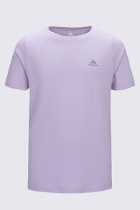Macpac Kids' Kahurangi NP Fairtrade Organic Cotton T-Shirt, Orchid Petal, hi-res