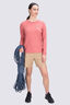 Macpac Women's brrr° Long Sleeve T-Shirt, Dusty Cedar, hi-res