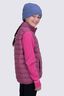 Macpac Kids' Uber Light Down Vest ♺, Malaga, hi-res