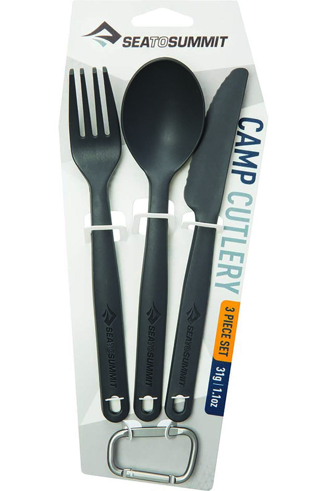 Sea to Summit 3 Piece Cutlery Set, None, hi-res