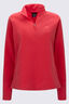Macpac Women's Tui Fleece Pullover, Poinsettia, hi-res