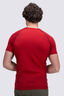 Macpac Men's Geothermal Short Sleeve Top, Scarlet Sage, hi-res