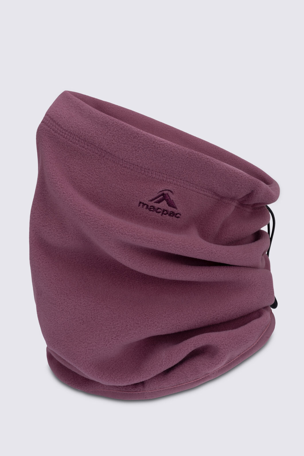 Macpac Kaka Fleece Neck Gaiter, Crushed Berry, hi-res