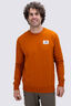 Macpac Men's Fairtrade Organic Cotton Crew, Autumnal, hi-res