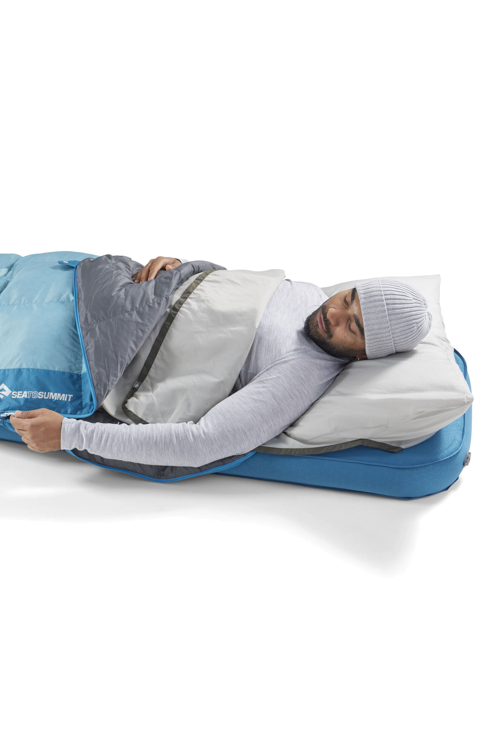 Mattress for sleeping bag top