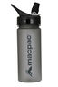 Macpac Flip Top Water Bottle — 550ml, Charcoal, hi-res
