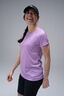 Macpac Women's Cass Short Sleeve T-Shirt, African Violet Marle, hi-res