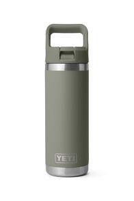 YETI&reg; Rambler&reg; Bottle with Straw Cap &mdash; 18 oz, Pampa Green, hi-res