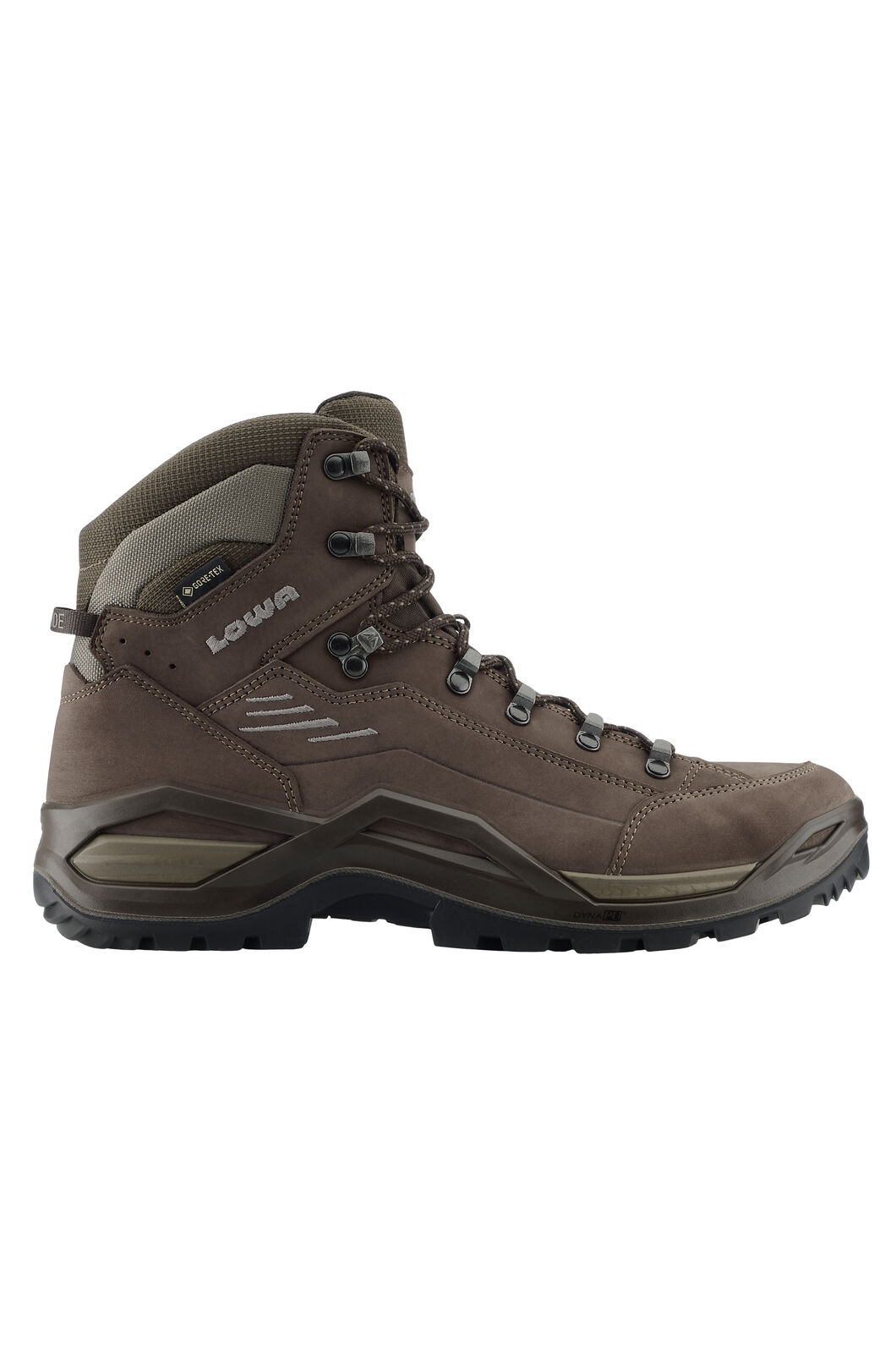 LOWA Men's Renegade Evo GTX&reg; Mid Wide Hiking Boots, Espresso/Seaweed, hi-res