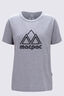Macpac Women's Vintage Boxy T-Shirt, Grey Marle, hi-res