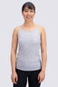 Macpac Women's 150 Merino Camisole, Light Grey Marle, hi-res