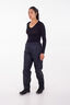 Macpac Women's Jetstream Rain Pants, Black, hi-res