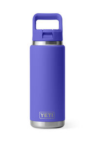 YETI® Rambler® Bottle with Straw Cap — 26 oz, Ultramarine Violet, hi-res