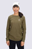 Macpac Women's Quattro Mountain Long Sleeve T-Shirt, Winter Moss, hi-res