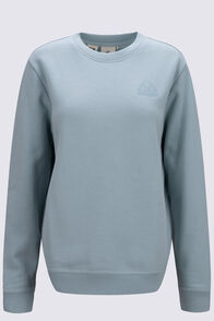 Macpac Women's Vintage Heavyweight Fairtrade Organic Crew, Grey Mist, hi-res