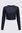 Macpac Women's Cropped Rash Top, Black, hi-res