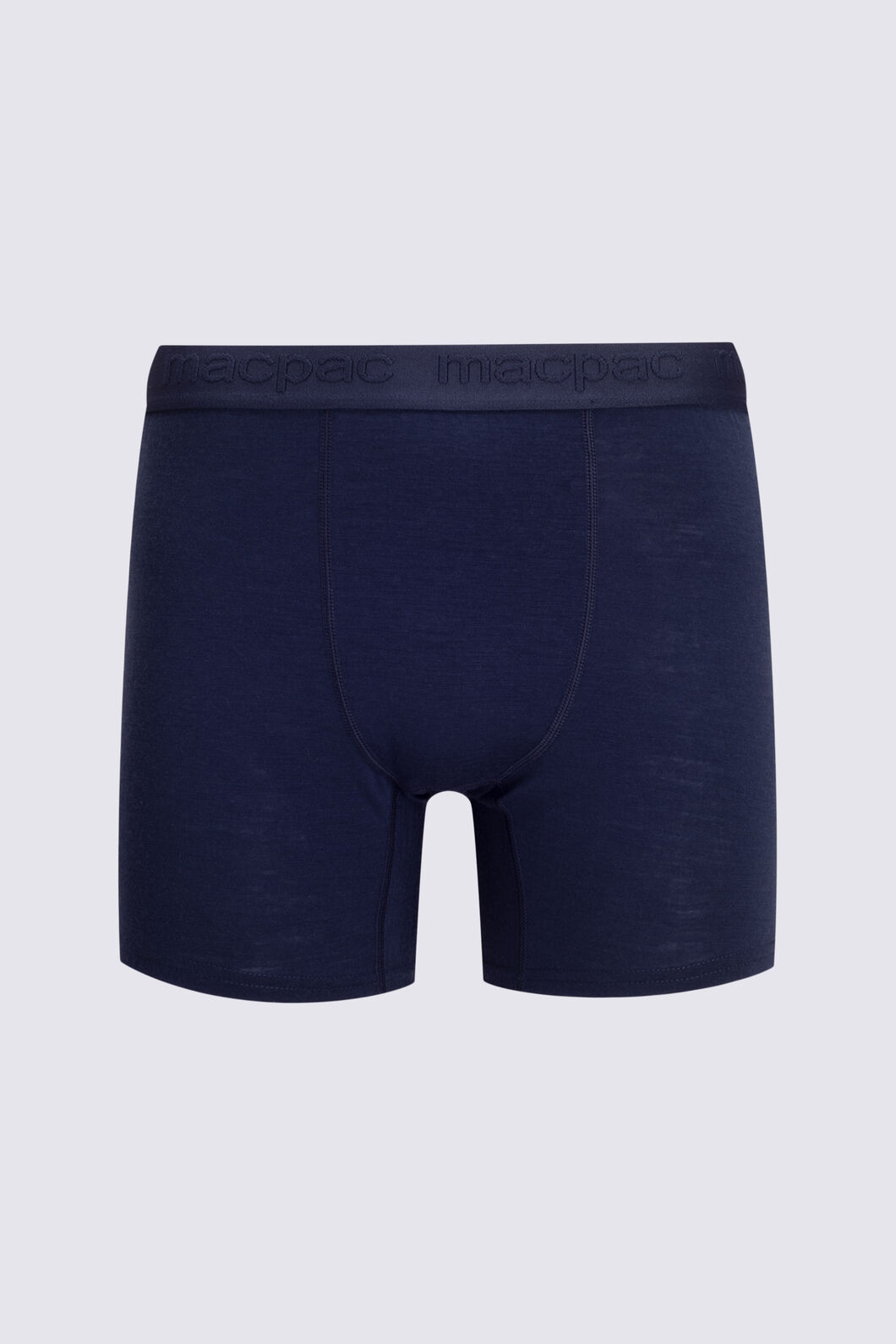 Macpac Men's 180 Merino Boxers, Navy, hi-res
