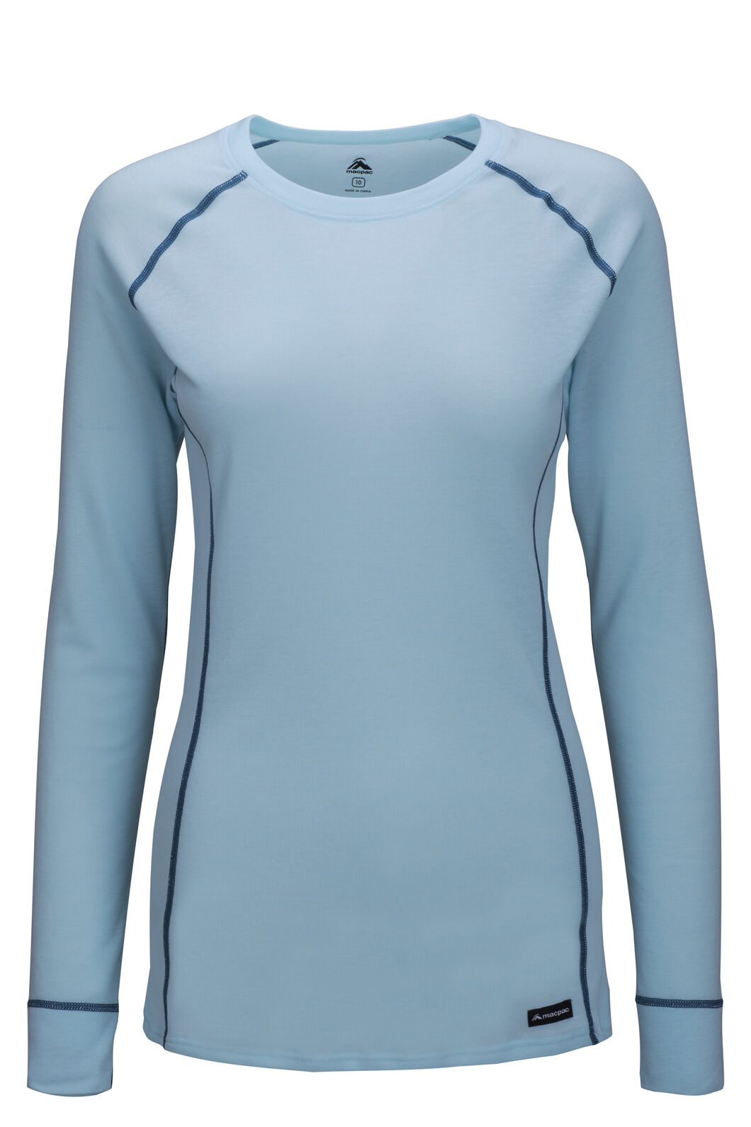 Macpac Women's Geothermal Long Sleeve Top, Plume, hi-res