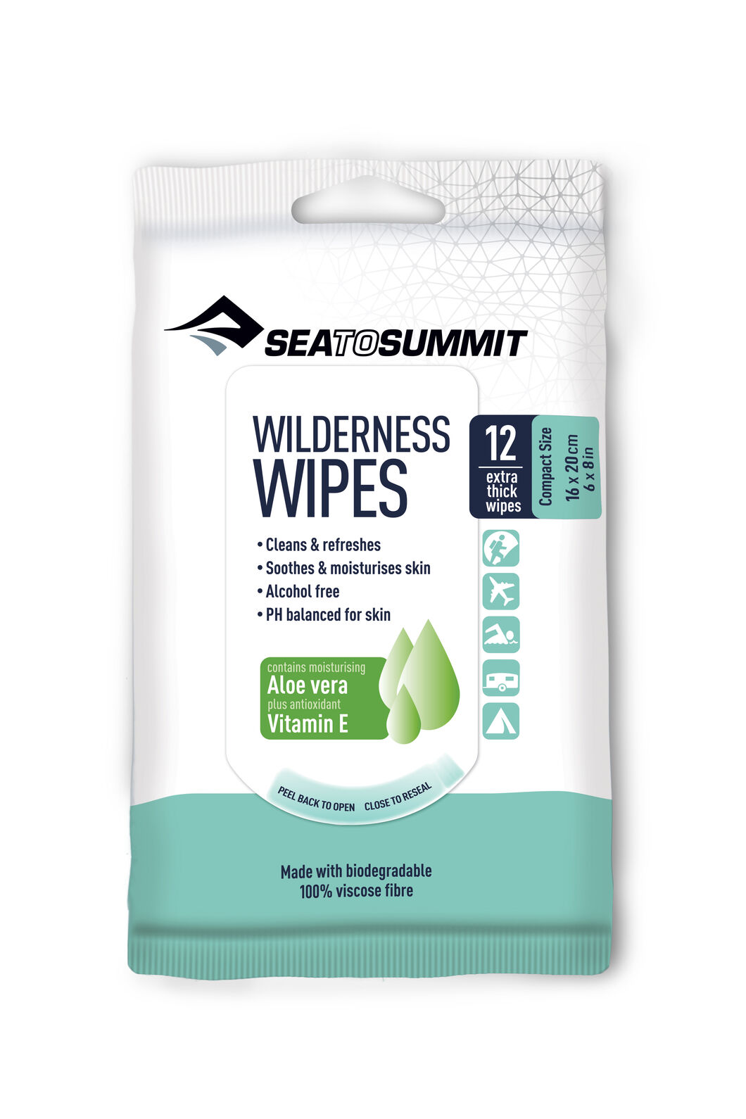 Sea to Summit Wilderness Wipes™, None, hi-res