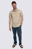 Macpac Men's Westport Short Sleeve Shirt, Sand, hi-res