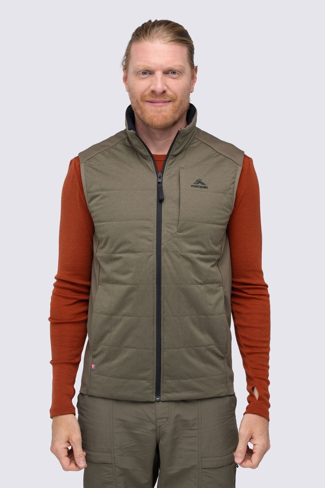 Macpac Men&rsquo;s Verve Vest, Tarmac, hi-res
