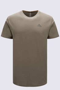Macpac Men's Mountain in the Sky Fairtrade Organic Cotton Short Sleeve T-Shirt, Kelp, hi-res