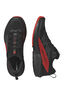 Salomon Men's Sense Ride 5 Running Shoes, Black/Fiery Red/Black, hi-res