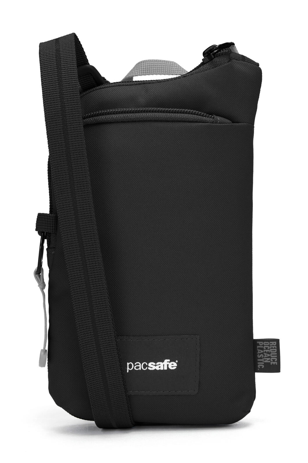 Pacsafe&reg; GO Tech Crossbody, JET BLACK, hi-res