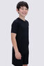 Macpac Kids' Eyre T-Shirt, Black, hi-res