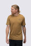 Macpac Men's Olympus Merino 180 T-Shirt, Medal Bronze Marle, hi-res