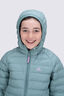 Macpac Kids' Uber Light Hooded Down Jacket, Oil Blue, hi-res
