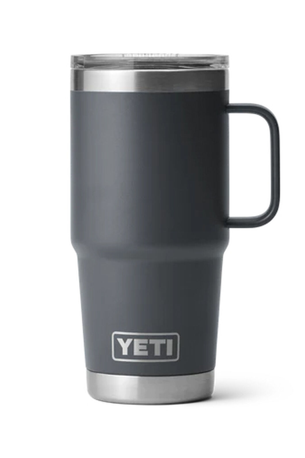 YETI® 20 oz Travel Mug with Stronghold Lid, Charcoal, hi-res