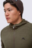 Macpac Men's Craigieburn Hooded Merino Blend Jacket, Tarmac Marle, hi-res