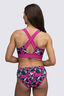 Macpac Women's Reversible Bikini Bottoms, Rose Violet/Shatter Print, hi-res