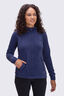 Macpac Women's Tui Fleece Jacket, Naval Academy, hi-res