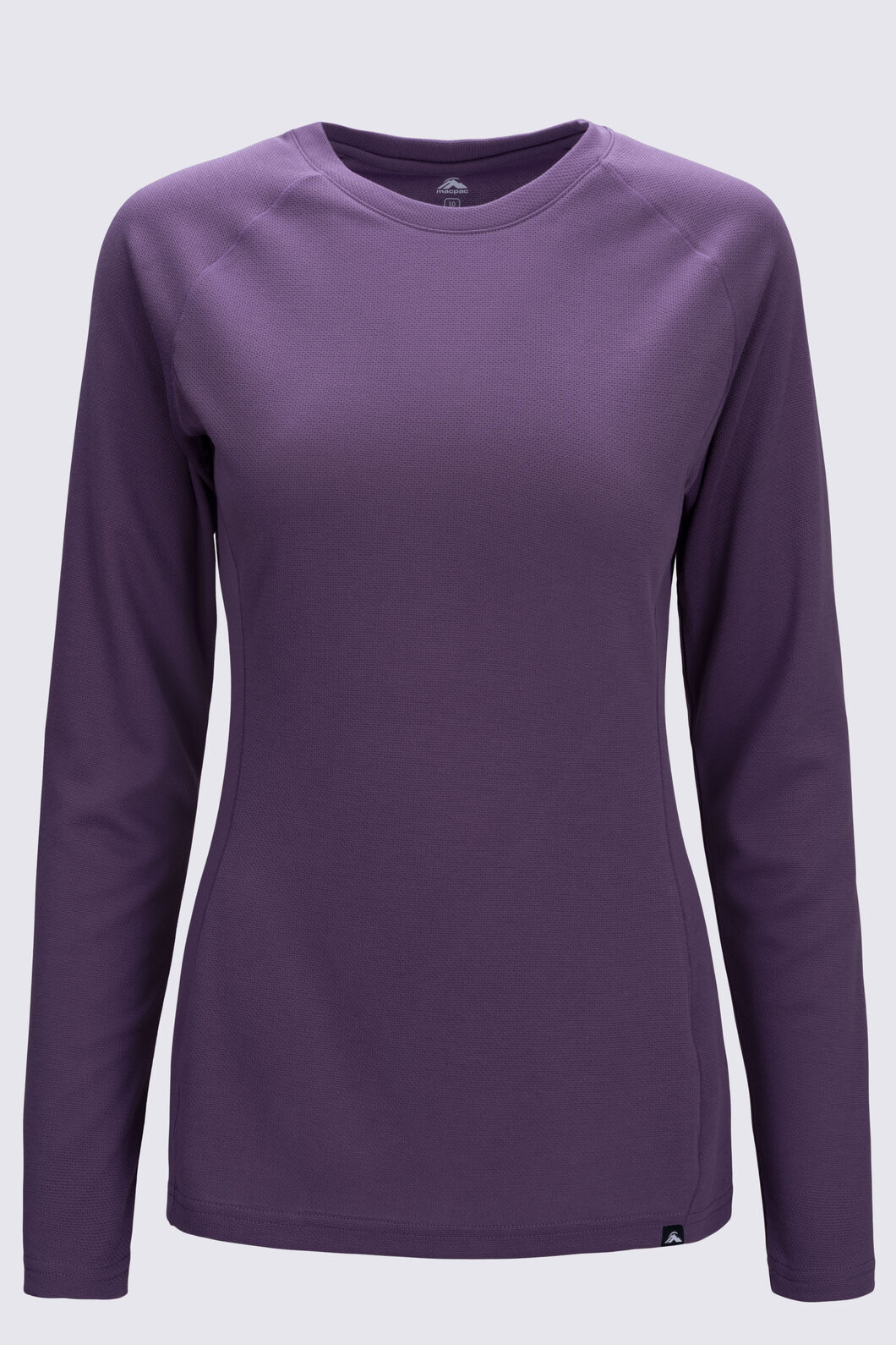 Macpac Women's Long Sleeve Exothermal Top, Grape Jam, hi-res