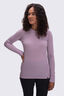 Macpac Women's Geothermal Long Sleeve Top, Lavender Frost, hi-res