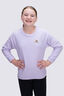 Macpac Kids' Originals Fleece Crew, Pastel Lilac, hi-res