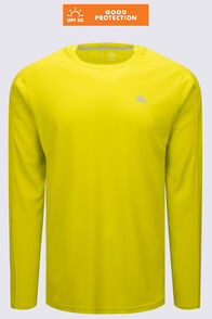 Macpac Men's Trail Long Sleeve T-Shirt, Sulphur Spring, hi-res