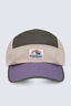 Macpac Contrast Heritage Cap, Forest night/Sand/Mulled Grape, hi-res