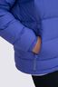 Macpac Kids' Halo Hooded Down Jacket, Purple Opulence, hi-res