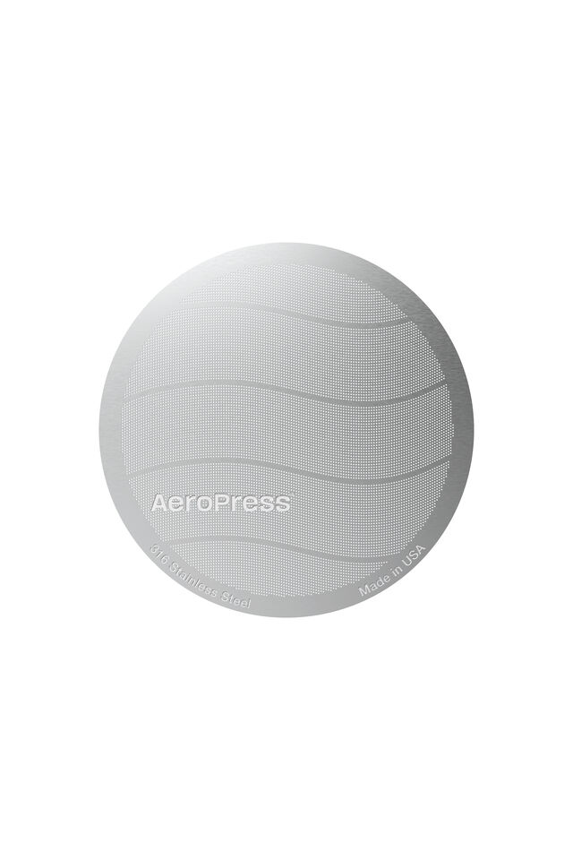 AeroPress Stainless Steel Reusable Filter, Stainless Steel, view 1