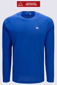 Macpac Men's Trail Long Sleeve T-Shirt, Sodalite Blue, hi-res