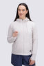 Macpac Women's Waffle Sherpa Hooded Jacket, Moonbeam, hi-res